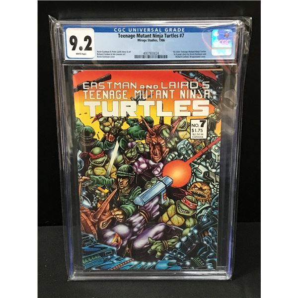 TEENAGE MUTANT NINJA TURTLES #7 - CGC GRADE 9.2