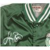 Image 2 : LARRY BIRD SIGNED BOSTON CELTICS SATIN JACKET (PSA COA)