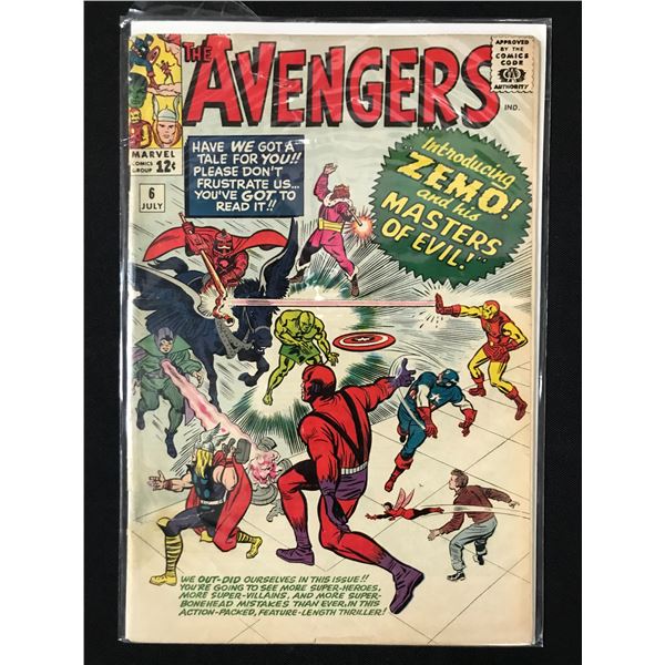 THE AVENGERS #6 - MARVEL COMICS