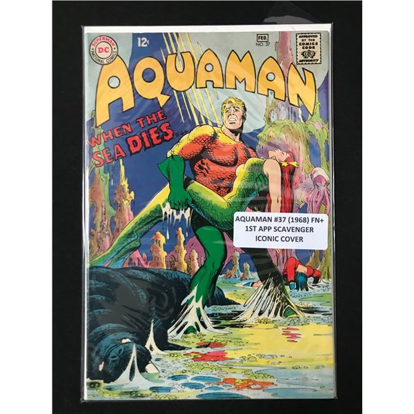 AQUAMAN #37 1ST APPEARANCE OF SCAVENGER - DC COMICS