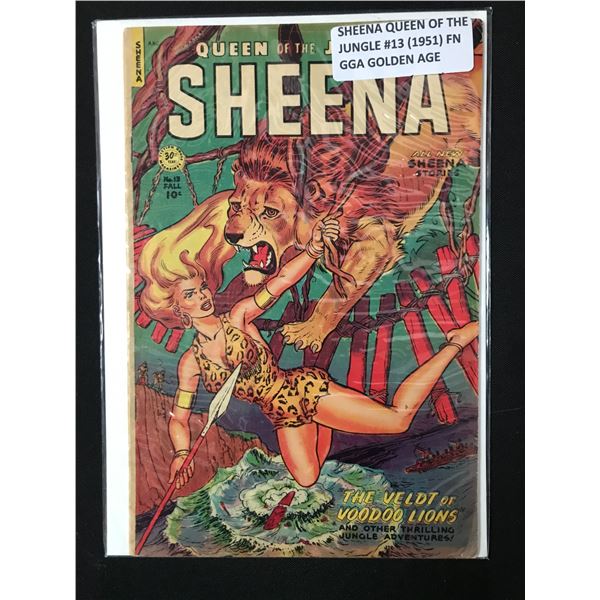 SHEENA QUEEN OF THE JUNGLE #13 -
