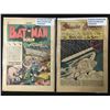 Image 1 : LOT OF 2 COVERLESS GOLDEN AGE COMICS BATMAN AND WONDER WOMAN - DC COMICS