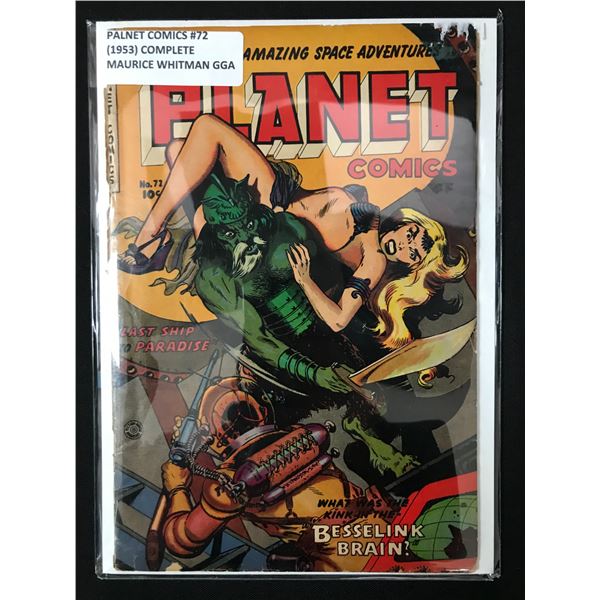 PLANET COMICS #72 - FICTION HOUSE