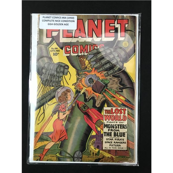 PLANET COMICS #64 - FICTION HOUSE