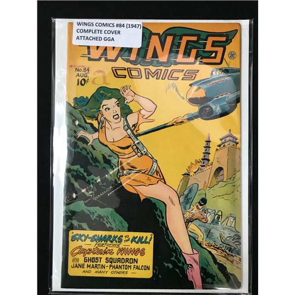 WINGS COMICS #84 - FICTION HOUSE