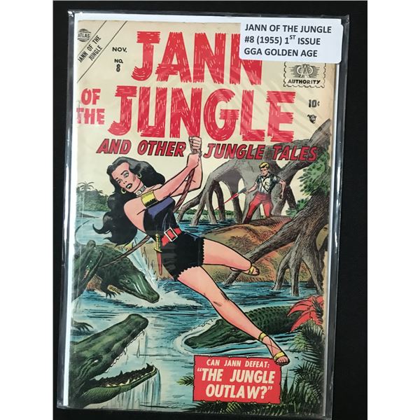 JANN OF THE JUNGLE #8 - ATLAS COMICS