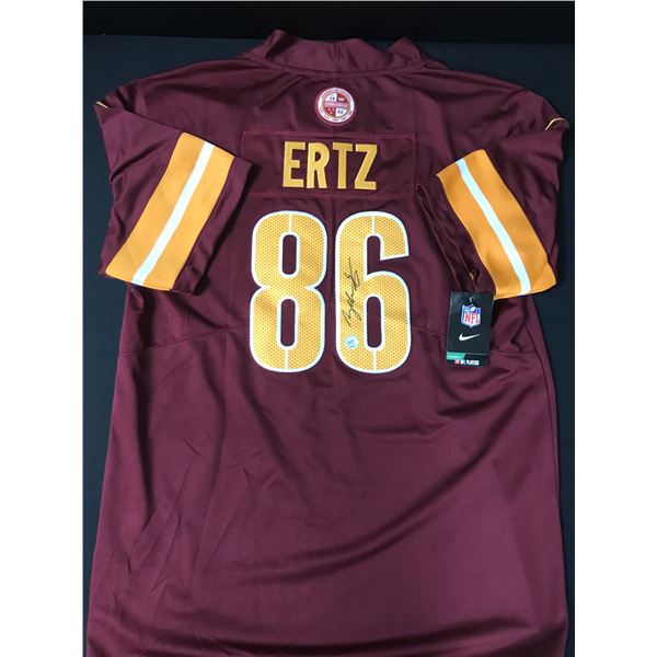 ZACH ERTZ SIGNED WASHINGTON COMMANDERS JERSEY - KB COA