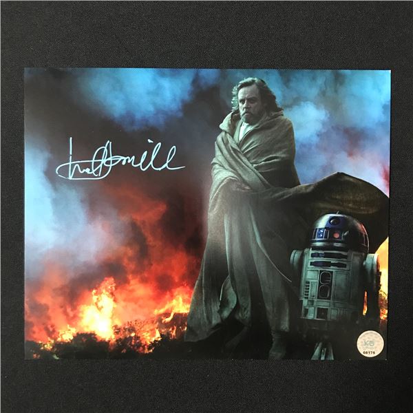 MARK HAMILL SIGNED LUKE SKYWALKER 8X10 - KB COA