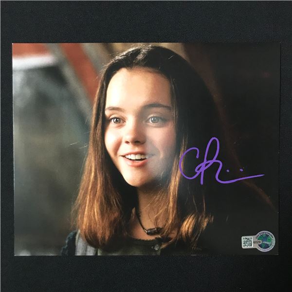CHRISTINA RICCI SIGNED CASPER 8X10 - WWOC COA