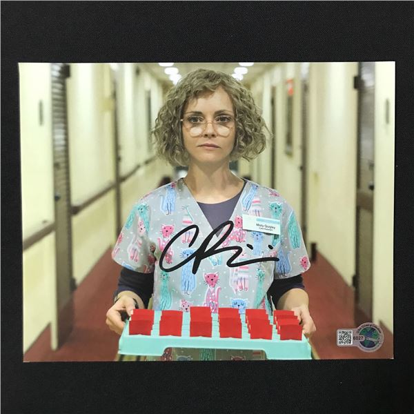 CHRISTINA RICCI SIGNED YELLOWJACKETS 8X10 - WWOC COA