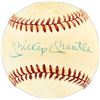 Image 1 : MICKEY MANTLE SIGNED BASEBALL BECKETT COA