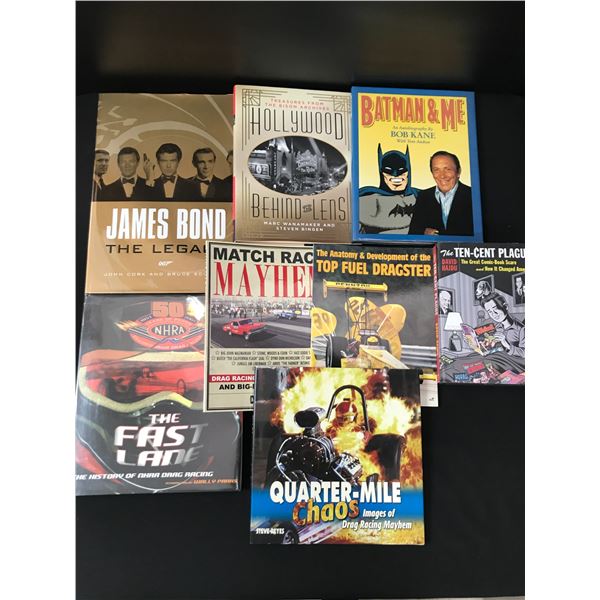 LOT OF 8 BOOKS / MAGAZINES