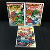 Image 1 : LOT OF 3 THE AMAZING SPIDERMAN COMICS #145-147 - MARVEL COMICS