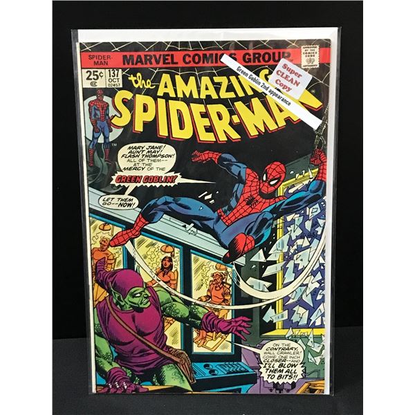 THE AMAZING SPIDERMAN #137 2ND APPEARANCE OF GREEN GOBLIN - MARVEL COMICS