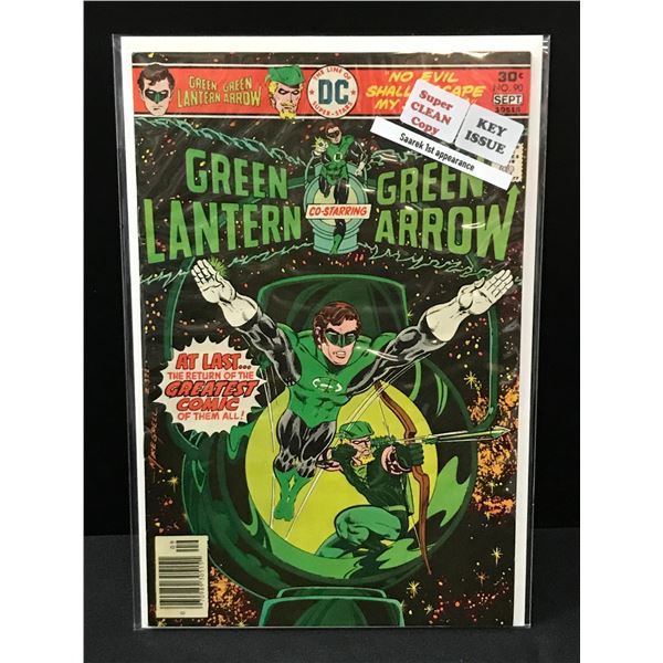 GREEN LANTERN CO STARRING GREEN ARROW #90 1ST APPEARANCE OF SAARAK - DC COMICS