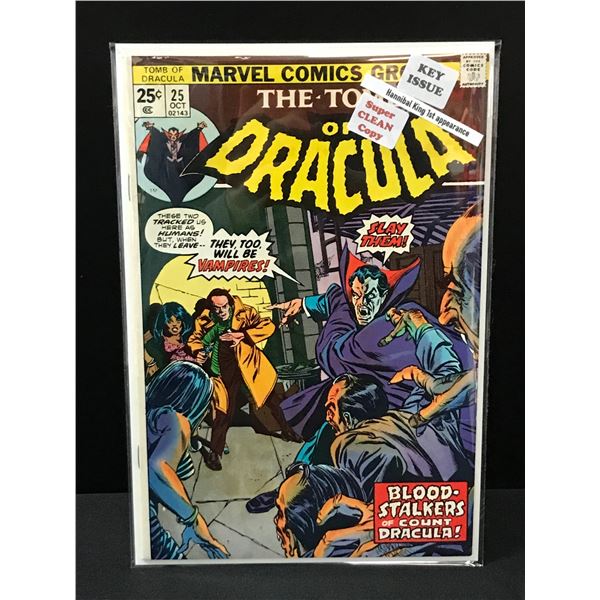 THE TOMB OF DRACULA #35 1ST APPEARANCE OF HANNIBAL KING - MARVEL COMICS