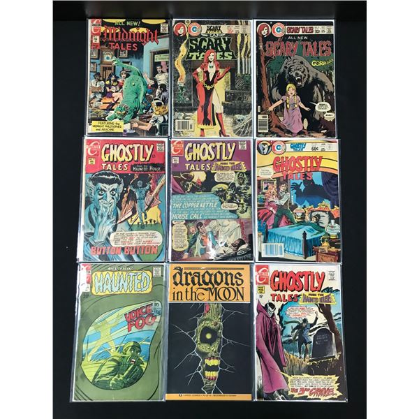 LOT OF 9 SCARY COMICS