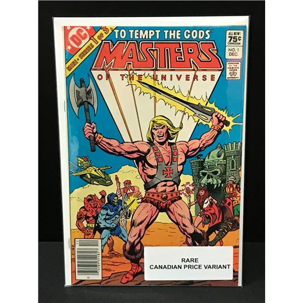 TO TEMPT THE GODS MASTERS OF THE UNIVERSE #1 OF 3 - DC COMICS