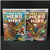 Image 1 : LOT OF 2 LUKE CAGE HERO FOR HIRE COMICS - MARVEL COMICS