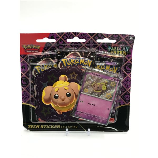POKEMON TCG PALDEAN FATES TECH STICKER COLLECTION SEALED BOX