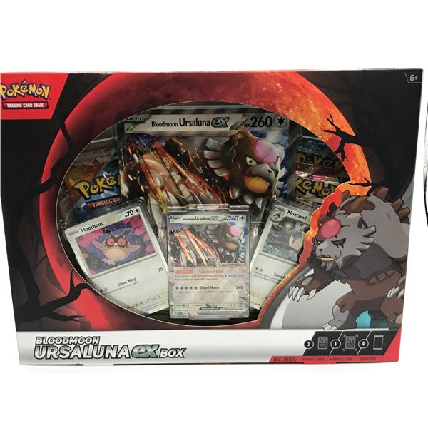 POKEMON TCG BLOOD MOON URSALUNA EX BOX SEALED