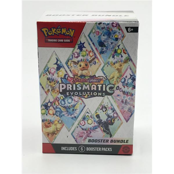 POKEMON TCG SCARLET & VIOLET PRISMATIC EVOLUTIONS BOOSTER BUNDLE SEALED BOX