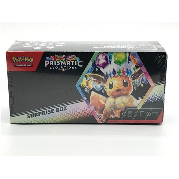 POKEMON TCG SCARLET & VIOLET PRISMATIC EVOLUTIONS SURPRISE BOX SEALED