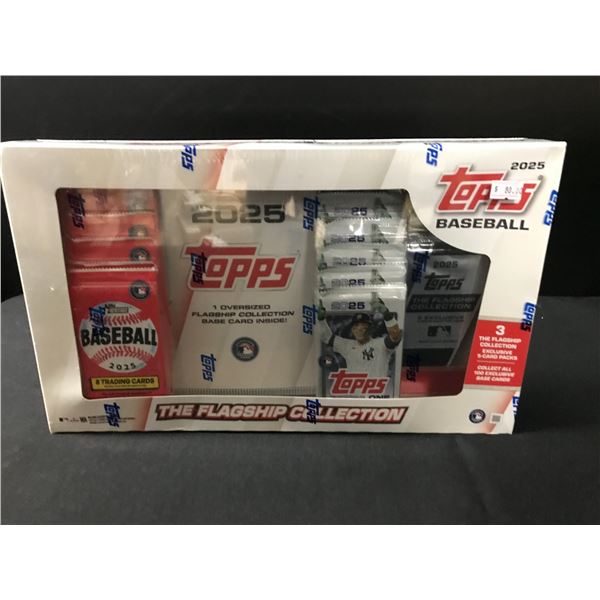 2025 TOPPS BASEBALL THE FLAGSHIP COLLECTION SEALED BOX