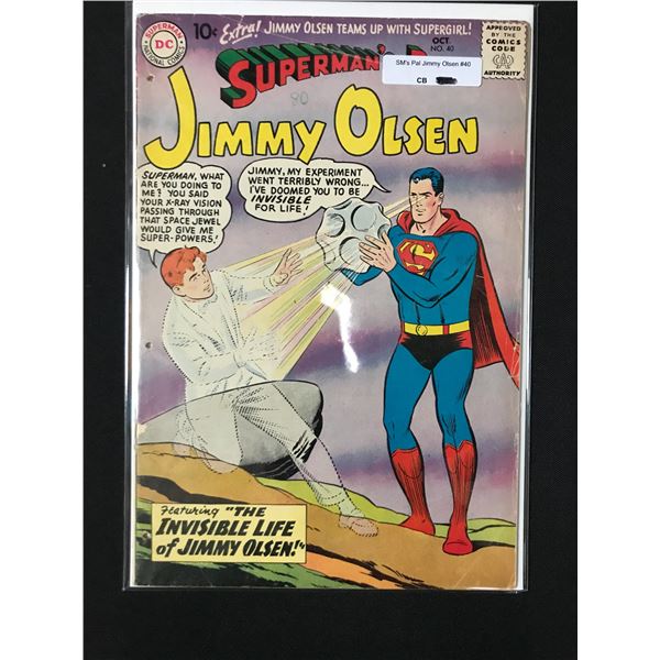 SUPERMAN'S PAL JIMMY OLSEN #40 - DC COMICS