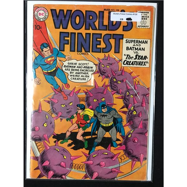 WORLD'S FINEST #108 - DC COMICS