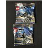 Image 1 : LOT OF 2 BATMAN DC LEGO SETS RETIRED SEALED