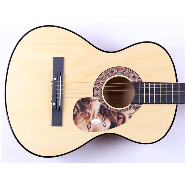 JENNIFER LOPEZ SIGNED ACCOUSTIC GUITAR JSA COA