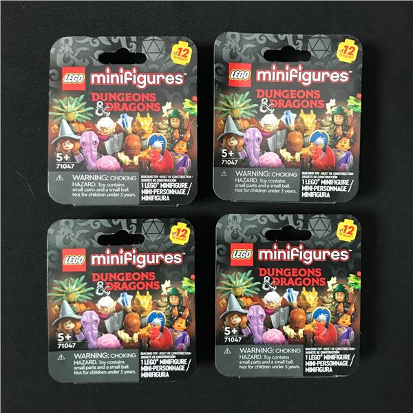 LOT OF 4 LEGO DUNGEONS AND DRAGONS MINI FIGURES BOXES RETIRED SEALED