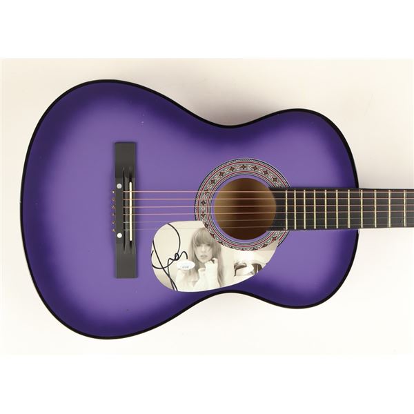 TAYLOR SWIFT SIGNED ACOUSTIC GUITAR - JSA COA