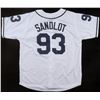 Image 3 : THE SANDLOT CAST SIGNED BASEBALL JERSEY BECKETT COA