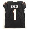 Image 1 : JAMARR CHASE SIGNED CINCINATTI BENGALS JERSEY - PSA COA