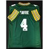 Image 1 : BRETT FAVRE SIGNED GREEN BAY PACKERS YOUTH FOOTBALL JERSEY - ACE COA