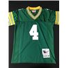 Image 3 : BRETT FAVRE SIGNED GREEN BAY PACKERS YOUTH FOOTBALL JERSEY - ACE COA