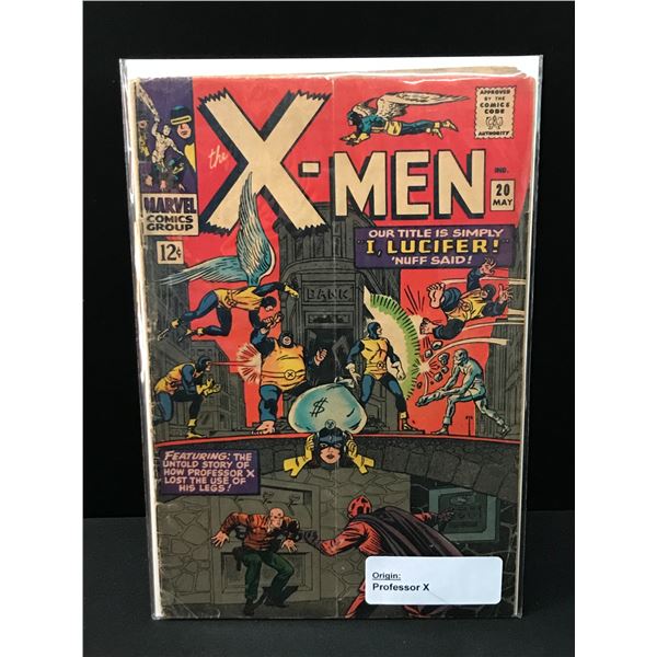 X-MEN NO. 20 (ORIGIN OF PROFESSOR X) - MARVEL COMICS