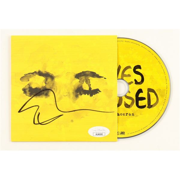 ED SHEERAN SIGNED CD SLEEVE - JSA COA