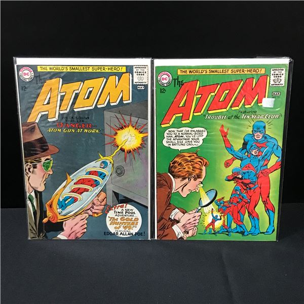 LOT OF 2 THE ATOM COMICS #11-12 - DC COMICS