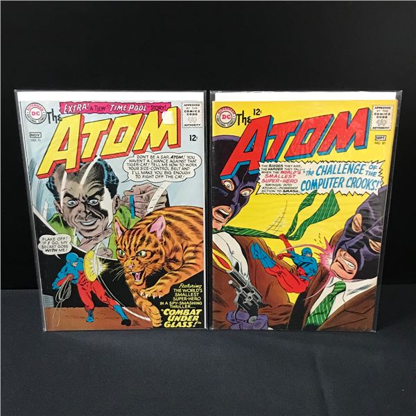 LOT OF 2 THE ATOM COMICS #20-21 - DC COMICS