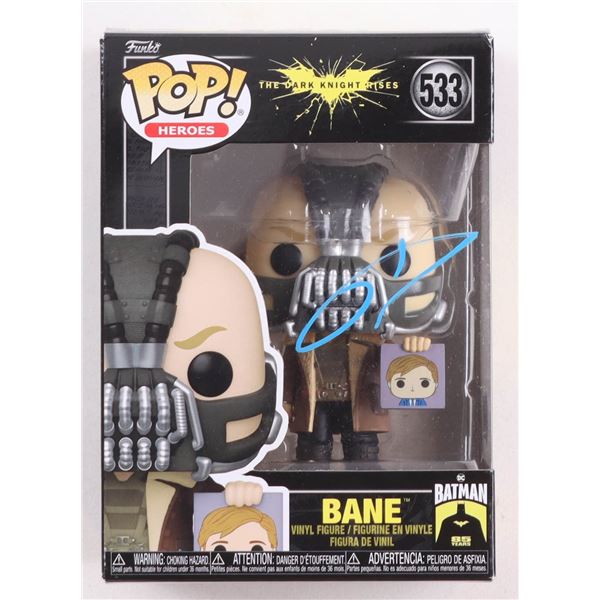 TOM HARDY SIGNED BANE FUNKO POP - BECKETT COA