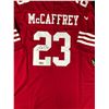 Image 1 : CHRISTIAN MCCAFFRESY SIGNED SAN FRANCISCO 49ERS JERSEY - ACE COA