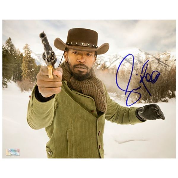 JAMIE FOXX SIGNED 8X10 - CELEBRITY AUTHENTICS COA