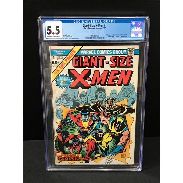 GIANT SIZE X-MEN #1 BY MARVEL COMICS - CGC GRADE 5.5