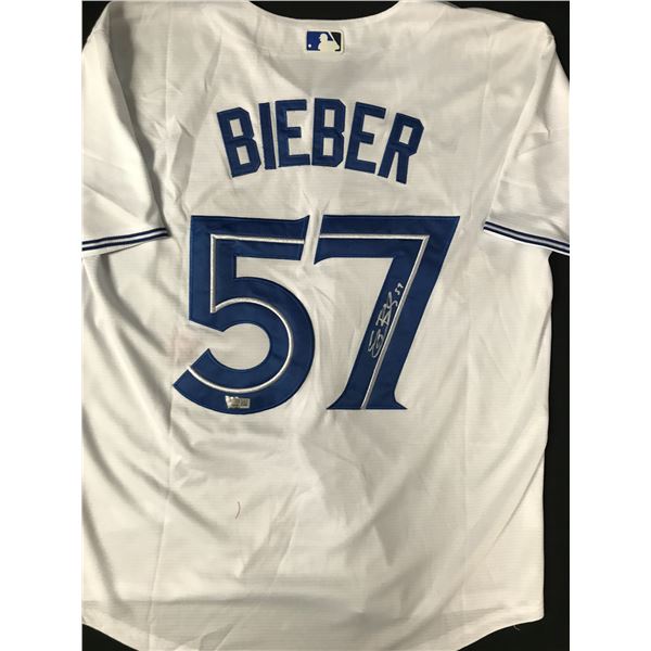 SHANE BIEBER SIGNED TORONTO BLUE JAYS JERSEY - ACE COA