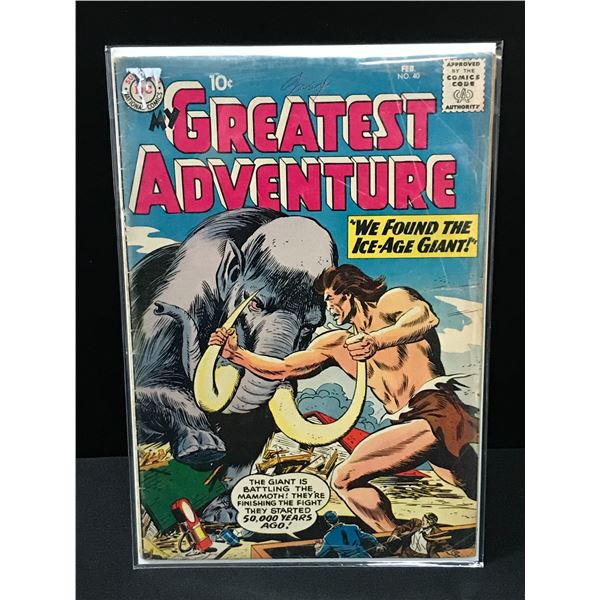 GREATEST ADVENTURE #40 - DC COMICS