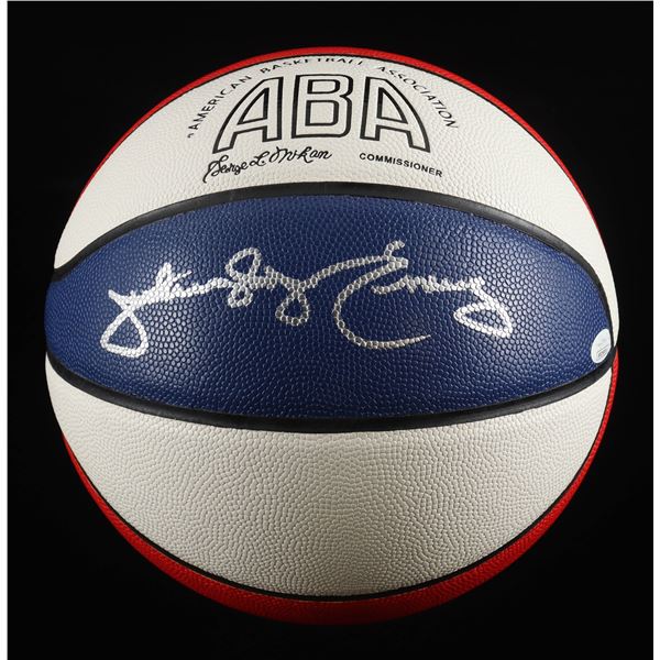 JULIUS 'DR. J' ERVING SIGNED BASKETBALL JSA COA