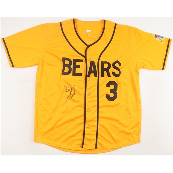 BILLY BOB THORTON SIGNED BAD NEWS BERS BASEBALL JERSEY (JSA COA)